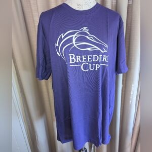 Breeders’ Cup T-shirt, Purple, 2XL, NWOT